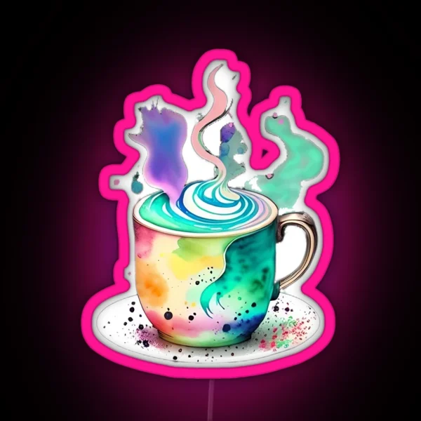 Magical Neon Latte RGB Neon Sign