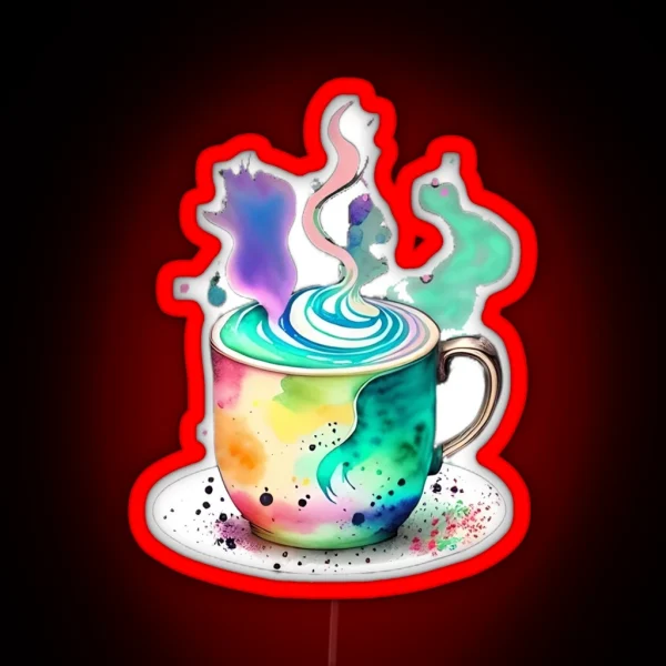Magical Neon Latte RGB Neon Sign
