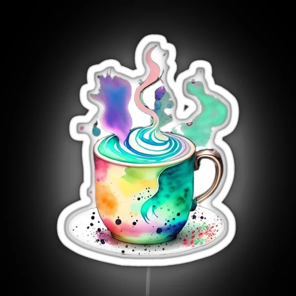 Magical Neon Latte RGB Neon Sign