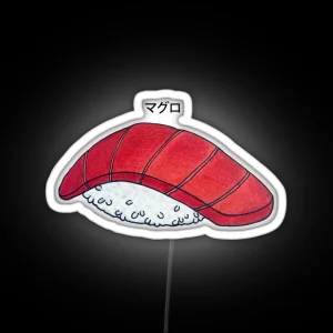 Maguro Tuna Sushi Nigiri RGB Neon Sign