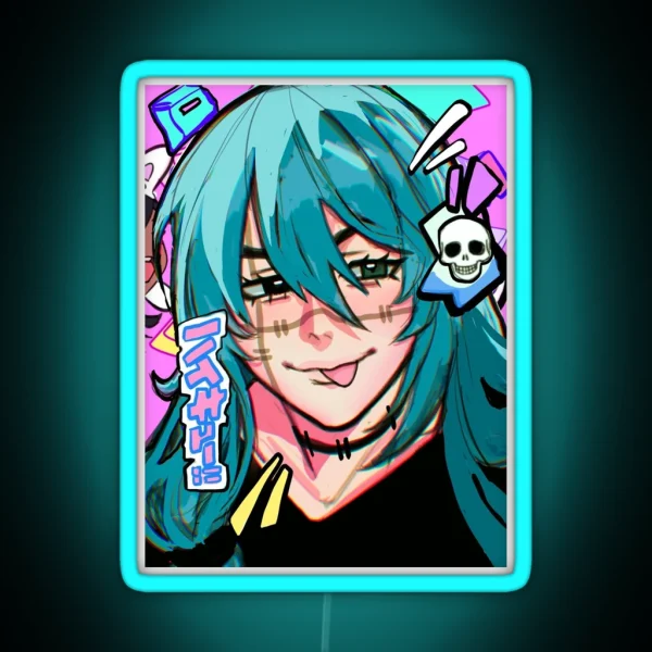 MAHITO OPINGO S FANART RGB Neon Sign