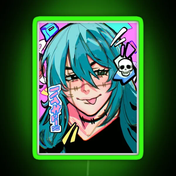 MAHITO OPINGO S FANART RGB Neon Sign