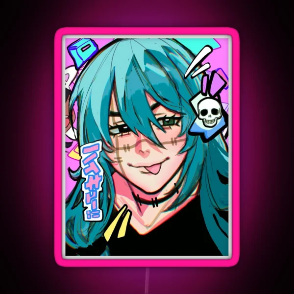 MAHITO OPINGO S FANART RGB Neon Sign