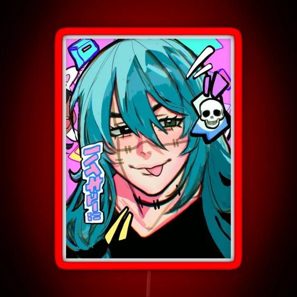 MAHITO OPINGO S FANART RGB Neon Sign