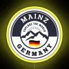 mainz-germany-black-and-white-crest-neon-sign-with-rgb-yellow-lighting