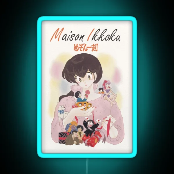 Maison Ikkoku Christmas RGB Neon Sign