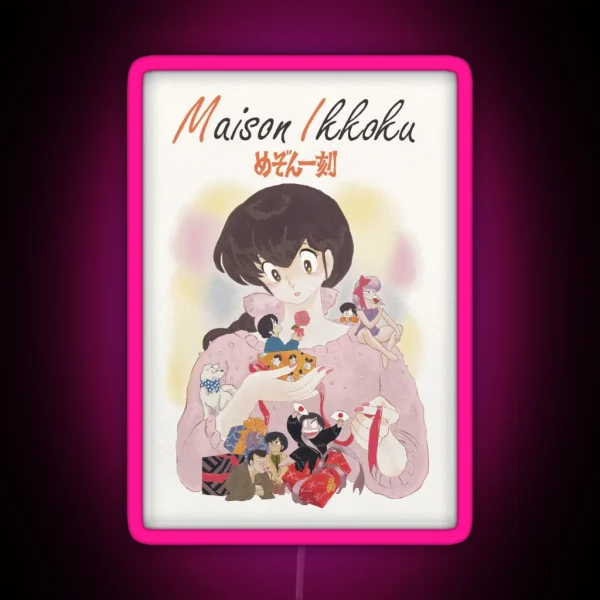 Maison Ikkoku Christmas RGB Neon Sign