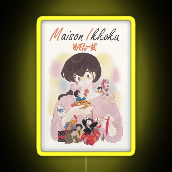 Maison Ikkoku Christmas RGB Neon Sign