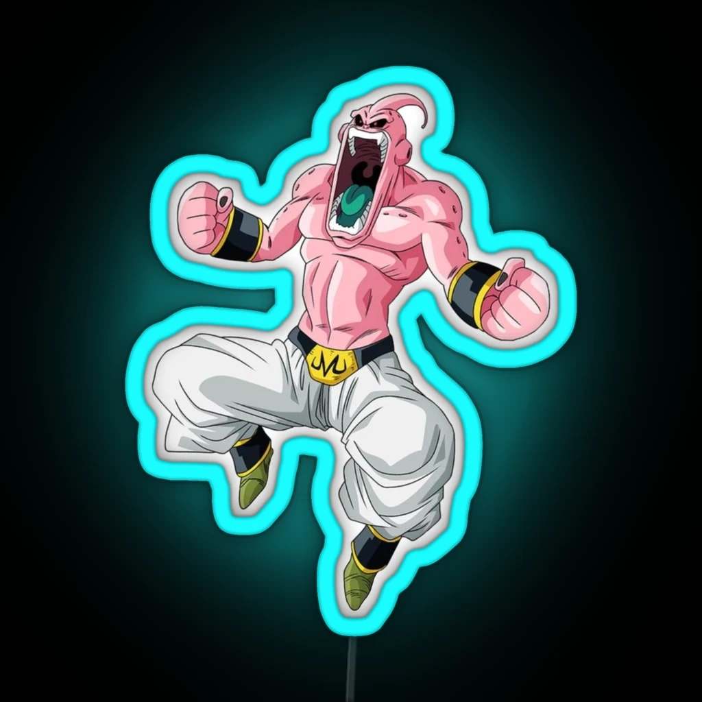 Majin Buu Anime Led Dragon Ball Z RGB Neon Sign Majin Buu Anime Led Dragon Ball Z RGB Neon Sign