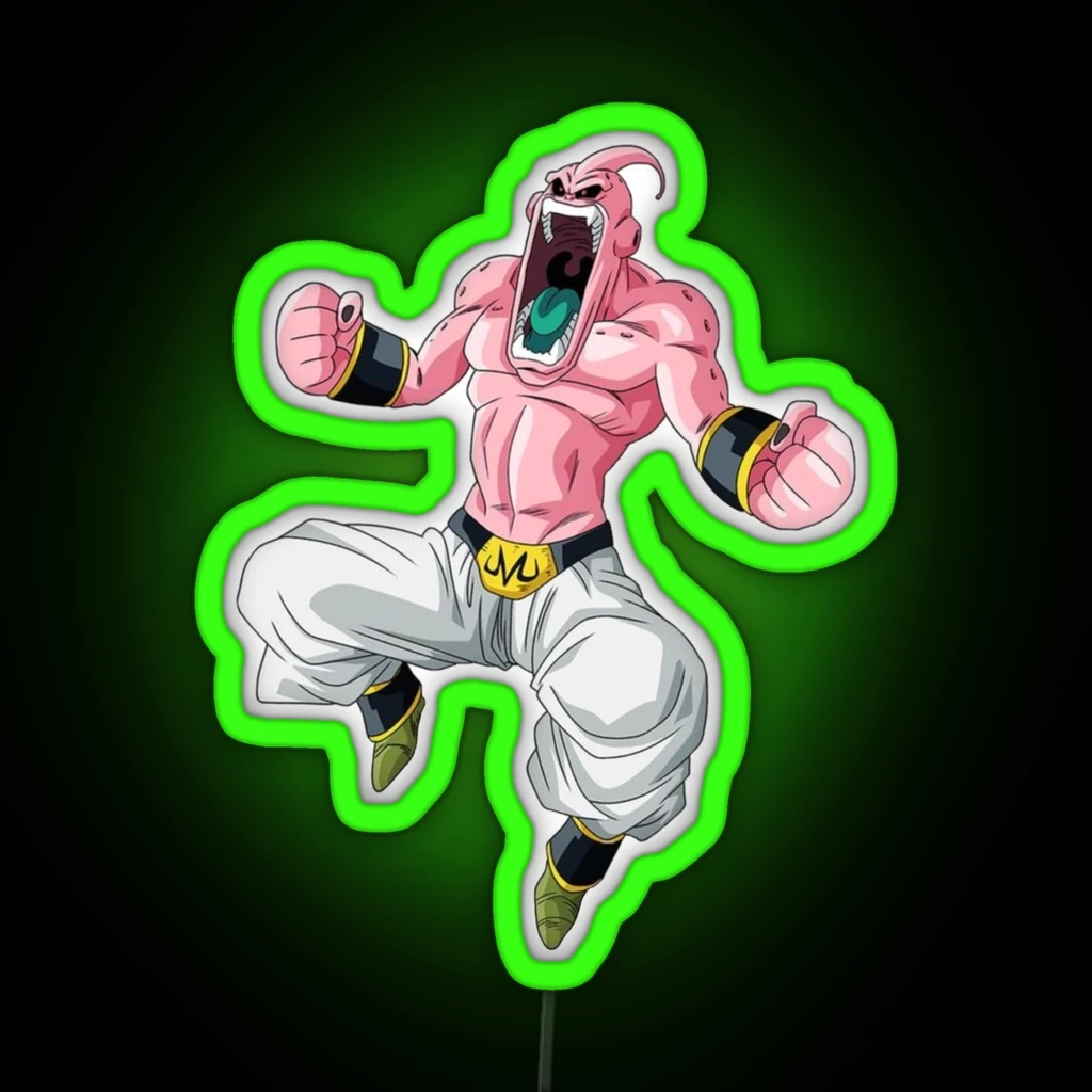 Majin Buu Anime Led Dragon Ball Z RGB Neon Sign Majin Buu Anime Led Dragon Ball Z RGB Neon Sign