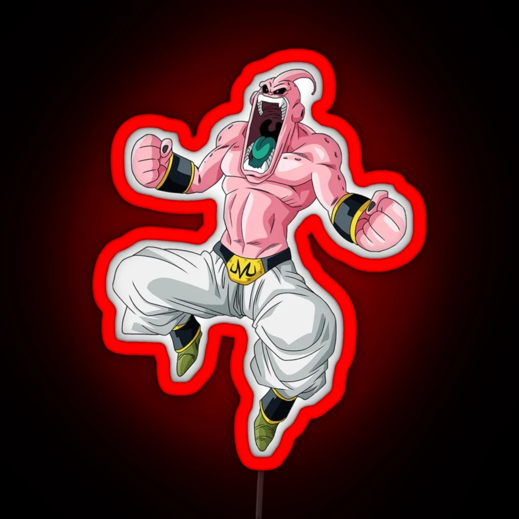 Majin Buu Anime Led Dragon Ball Z RGB Neon Sign Majin Buu Anime Led Dragon Ball Z RGB Neon Sign