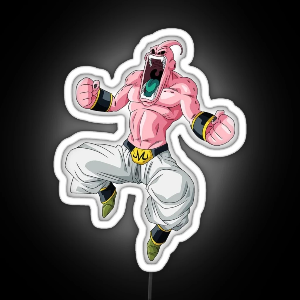Majin Buu Anime Led Dragon Ball Z RGB Neon Sign Majin Buu Anime Led Dragon Ball Z RGB Neon Sign