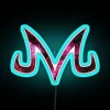 Majin Buu Pink Galaxy RGB Neon Sign from Dragon Ball Z Anime