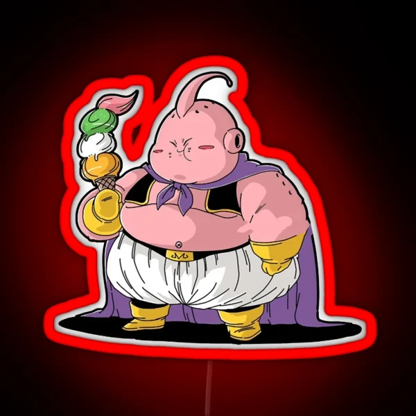 Majin Buu RGB Neon Sign