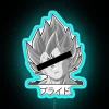 Majin V RGB Neon Sign - Blue