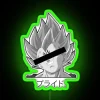 Majin V RGB Neon Sign - Green