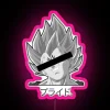 Neon Sign RGB Majin V in Pink