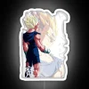Majin Vegeta Neon Sign with RGB Lighting - Anime Artwork