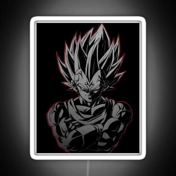 Majin Vegeta RGB Neon Sign