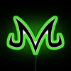 Majinbu Logo - RGB Neon Sign (Green)