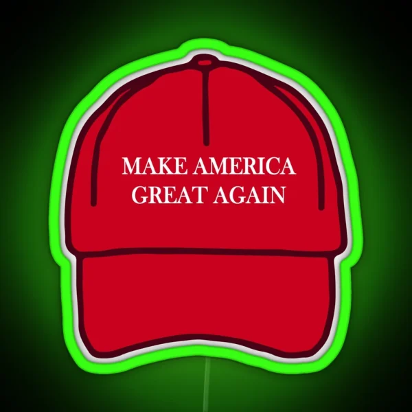 Make America Great Again Hat RGB Neon Sign