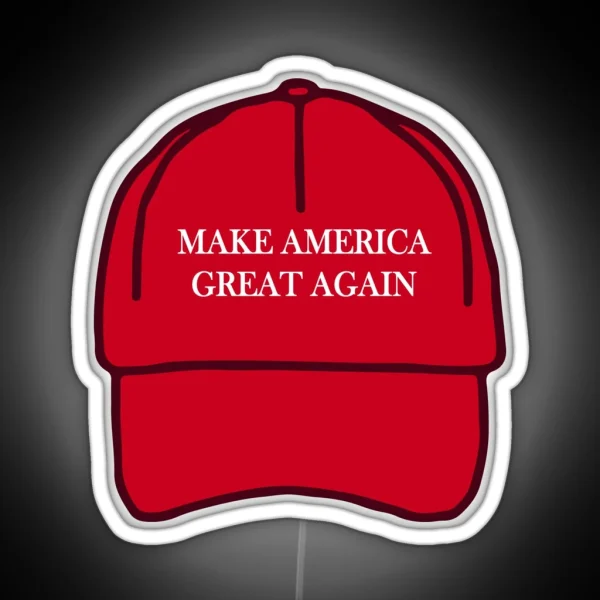 Make America Great Again Hat RGB Neon Sign