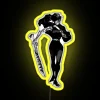 RGB Neon Sign with Yellow Lighting - Maki