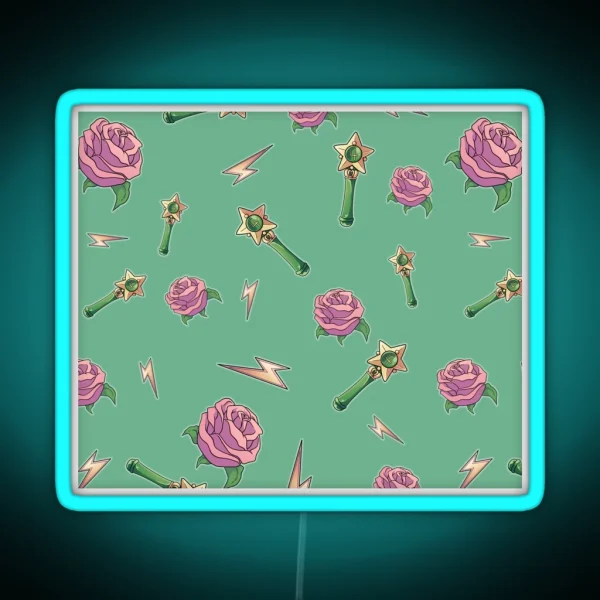 Mako Pattern RGB Neon Sign