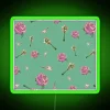 Mako Pattern RGB Neon Sign Green
