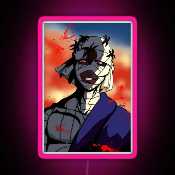 Makoto Shishio RGB Neon Sign