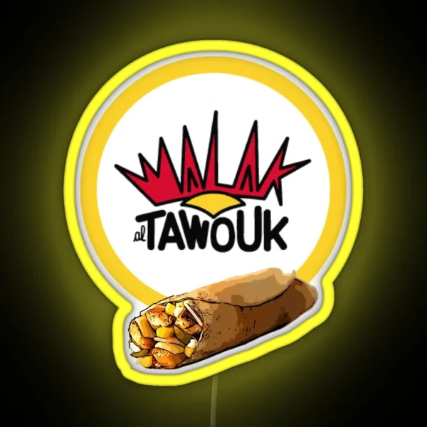 MALAK AL TAWOUK RGB Neon Sign