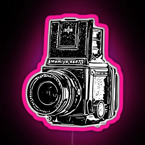 Mamiya Rb67 RGB Neon Sign