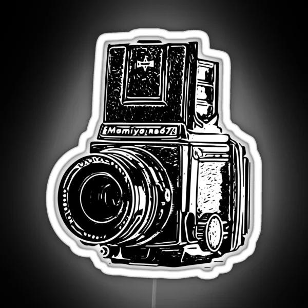 Mamiya Rb67 RGB Neon Sign
