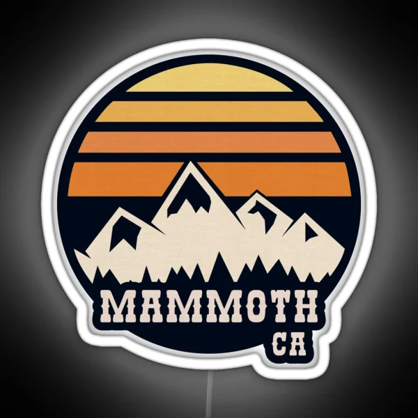 Mammoth Vintage RGB Neon Sign