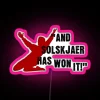 manchester-united-1999-treble-victory-solskjaer-neon-pink-sign