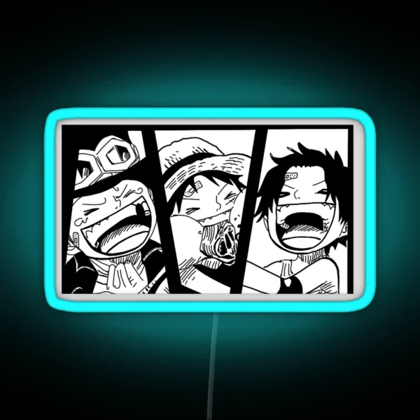 Manga Anime RGB Neon Sign