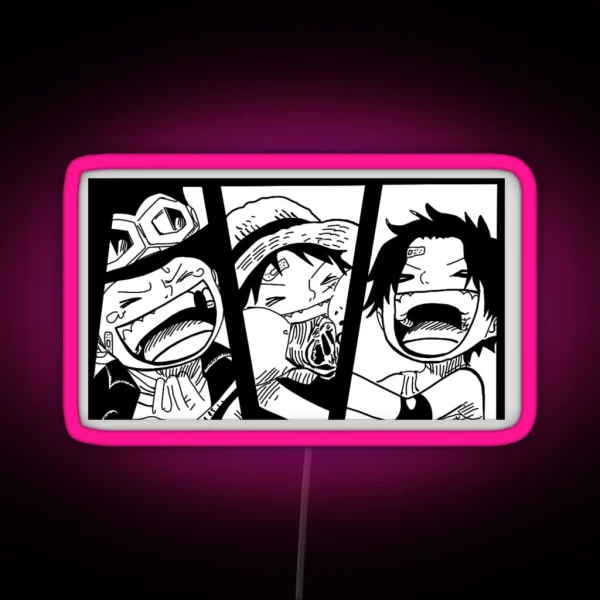 Manga Anime RGB Neon Sign