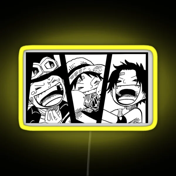 Manga Anime RGB Neon Sign