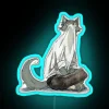 Manga Legoshi Beastars RGB Neon Sign - Blue