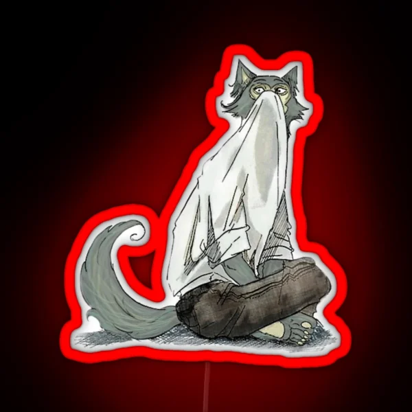 Manga Legosi Beastars RGB Neon Sign