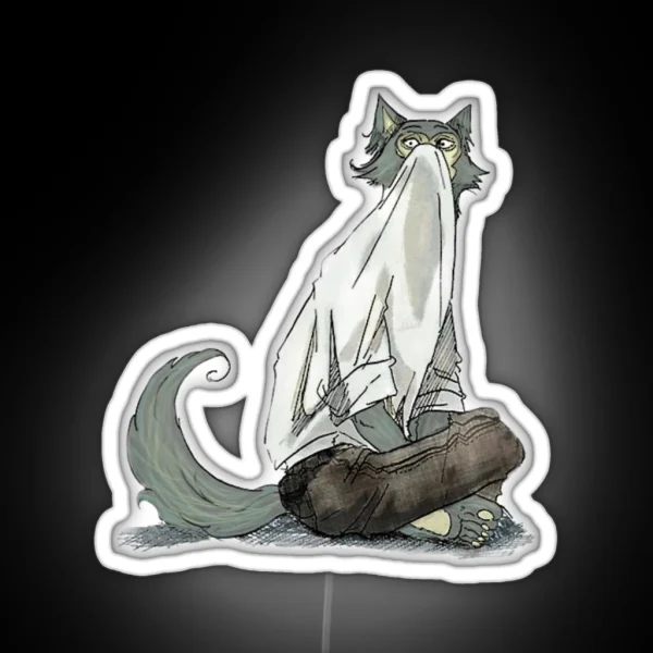 Manga Legosi Beastars RGB Neon Sign