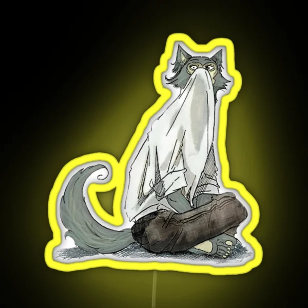 Manga Legosi Beastars RGB Neon Sign