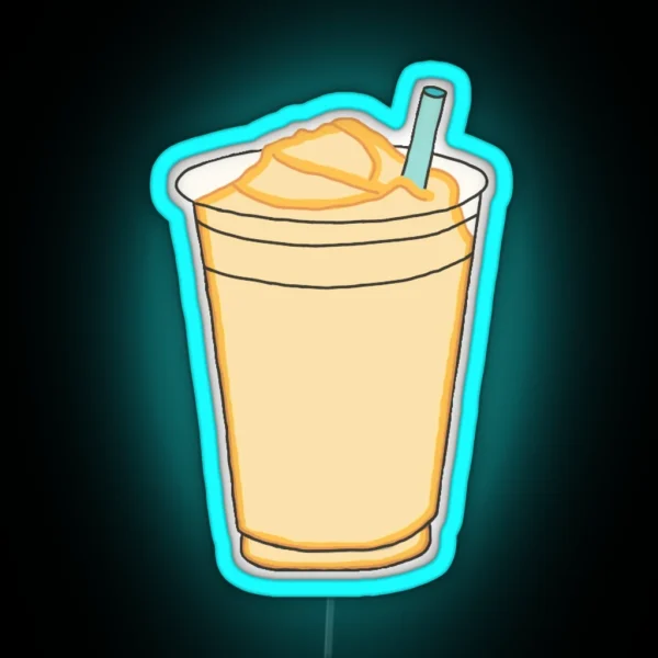 Mango Smoothie RGB Neon Sign