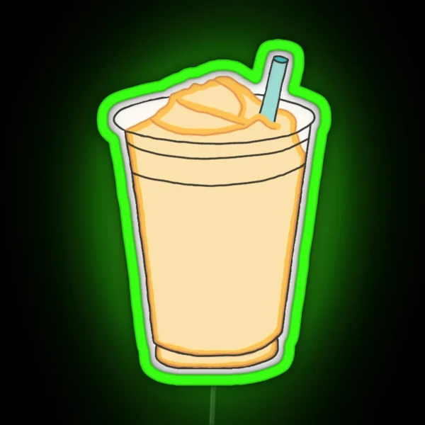 Mango Smoothie RGB Neon Sign