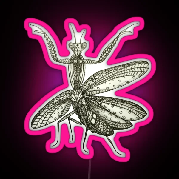 Mantis RGB Neon Sign