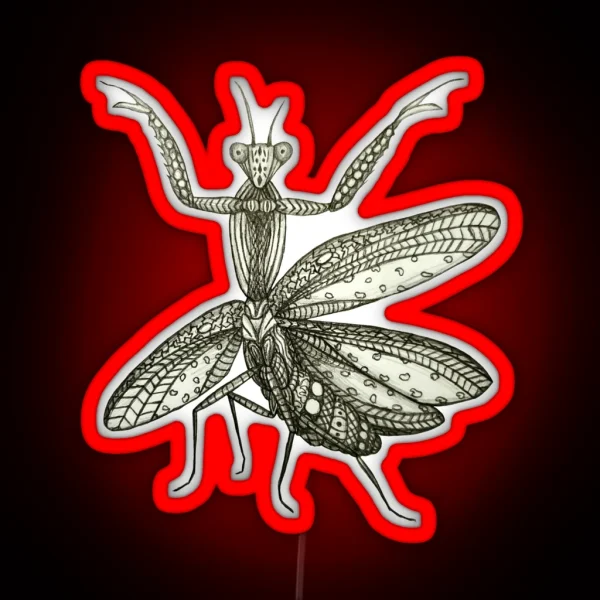 Mantis RGB Neon Sign