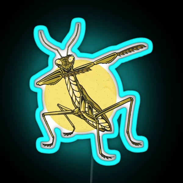 Mantis RGB Neon Sign