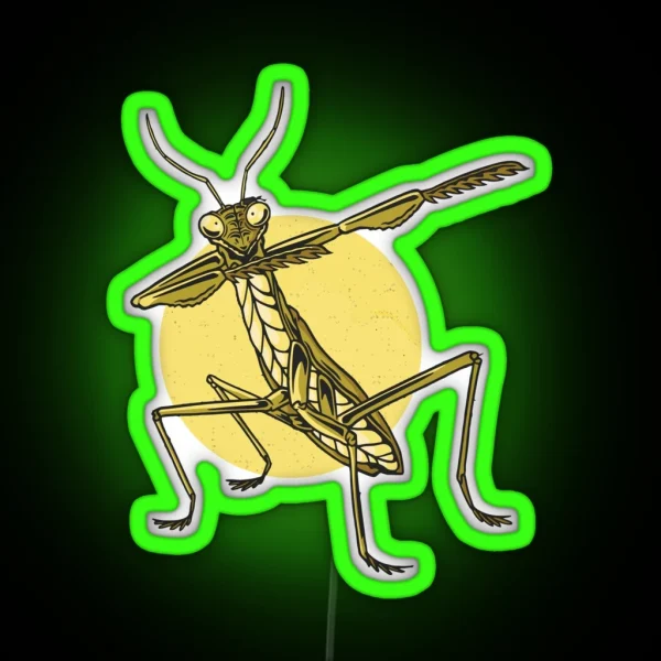 Mantis RGB Neon Sign