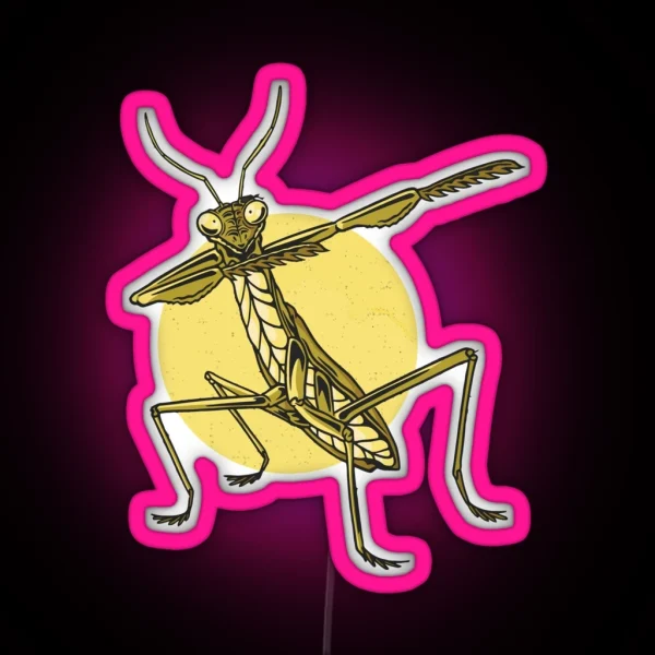Mantis RGB Neon Sign