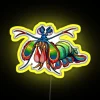 neon rgb mantis shrimp of doom yellow